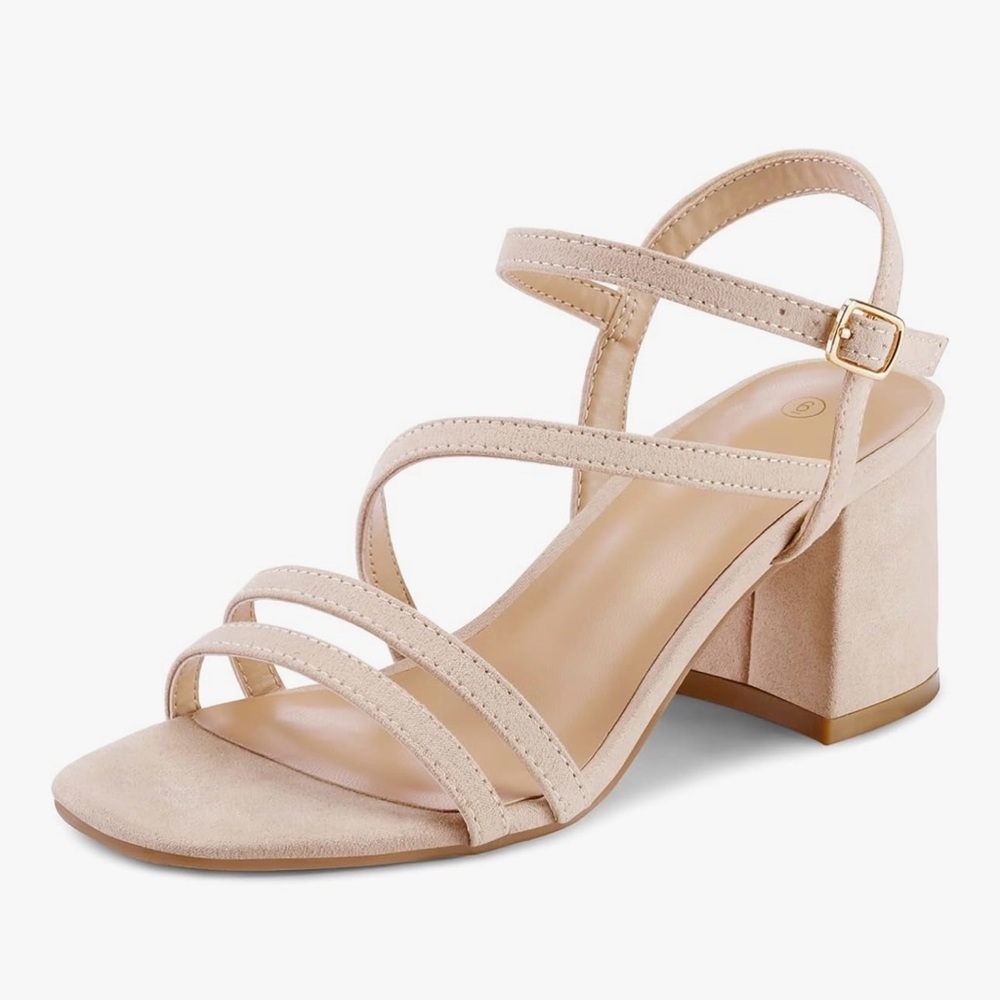 Women’s Nude Block Heels